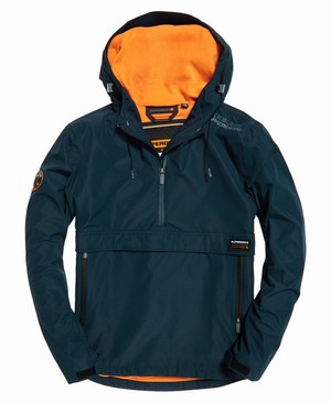 Superdry Overhead Elite SD-Windcheater Férfi Kabát Sötétkék | GLDMP2760